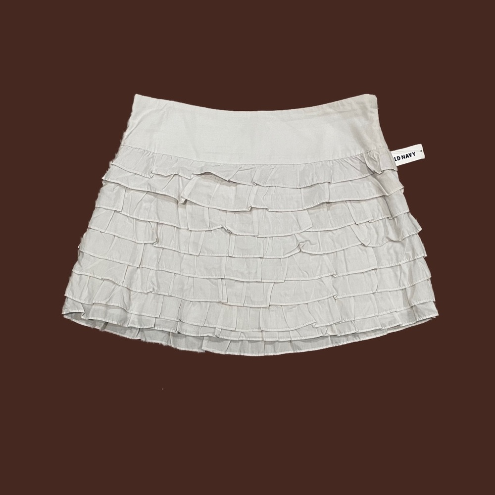 White skirt